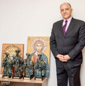 Sedinta foto personală Nawaf Salameh - fondatorul și președintele Alexandrion Grup Bucuresti