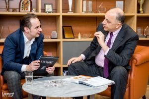Sedinta foto personală Nawaf Salameh - fondatorul și președintele Alexandrion Grup Bucuresti